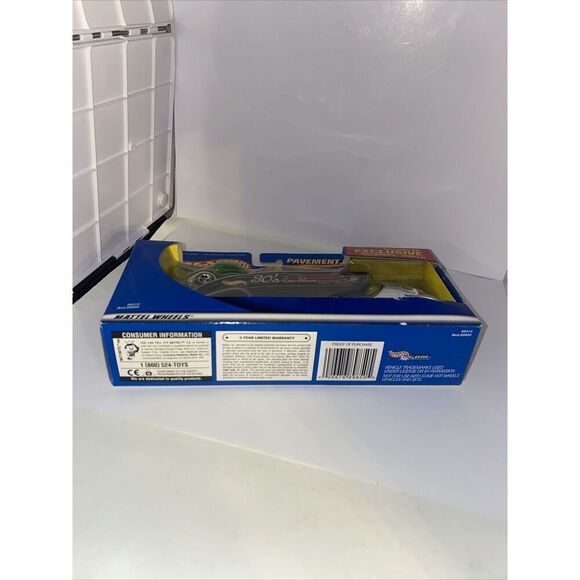 Hot Wheels Pavement Pounder 30s Car Show Indiana Hauler Exclusive 89313 VTG 2001 - Picture 5 of 5